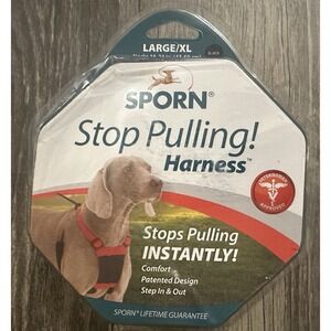 Sporn Non Pulling Comfort Dog Harness No Pull Stop Choking Padded Mesh L/xl
